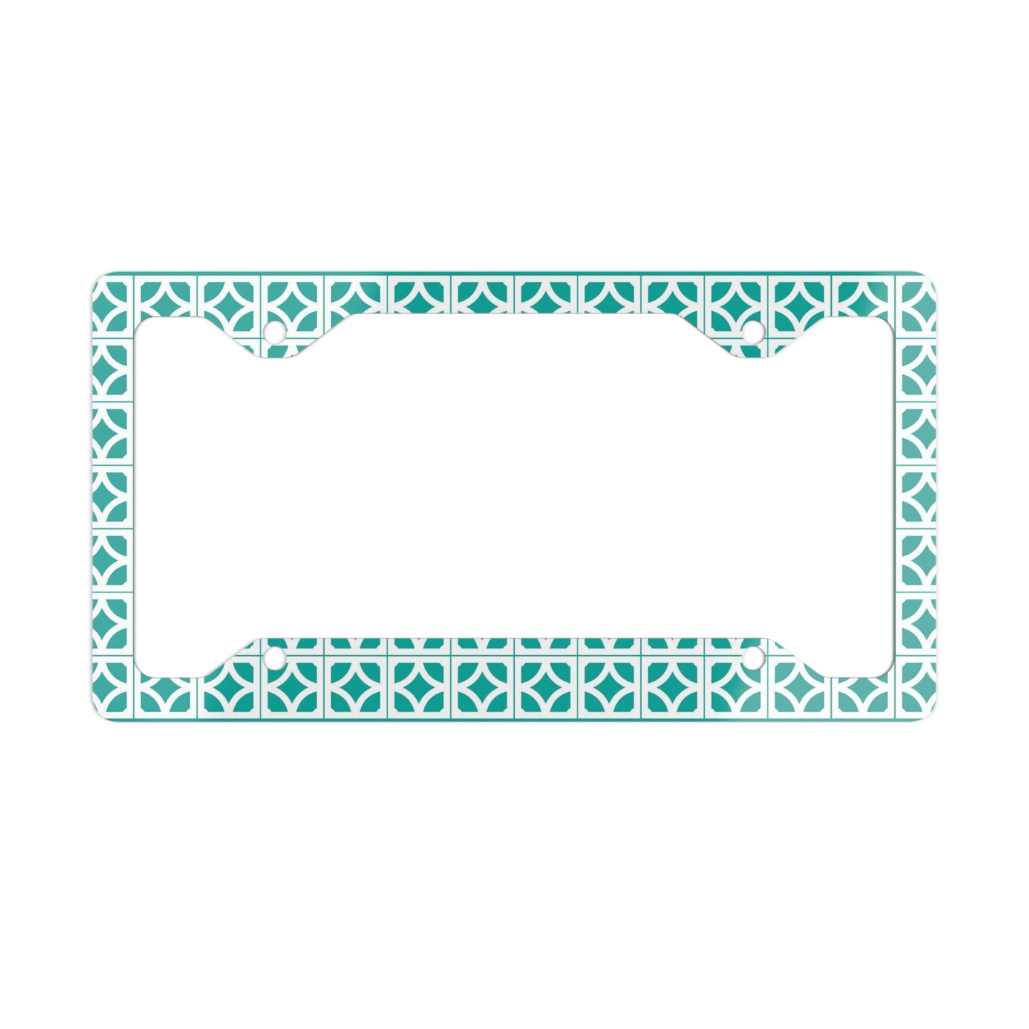 Breeze Block License Plate Frame