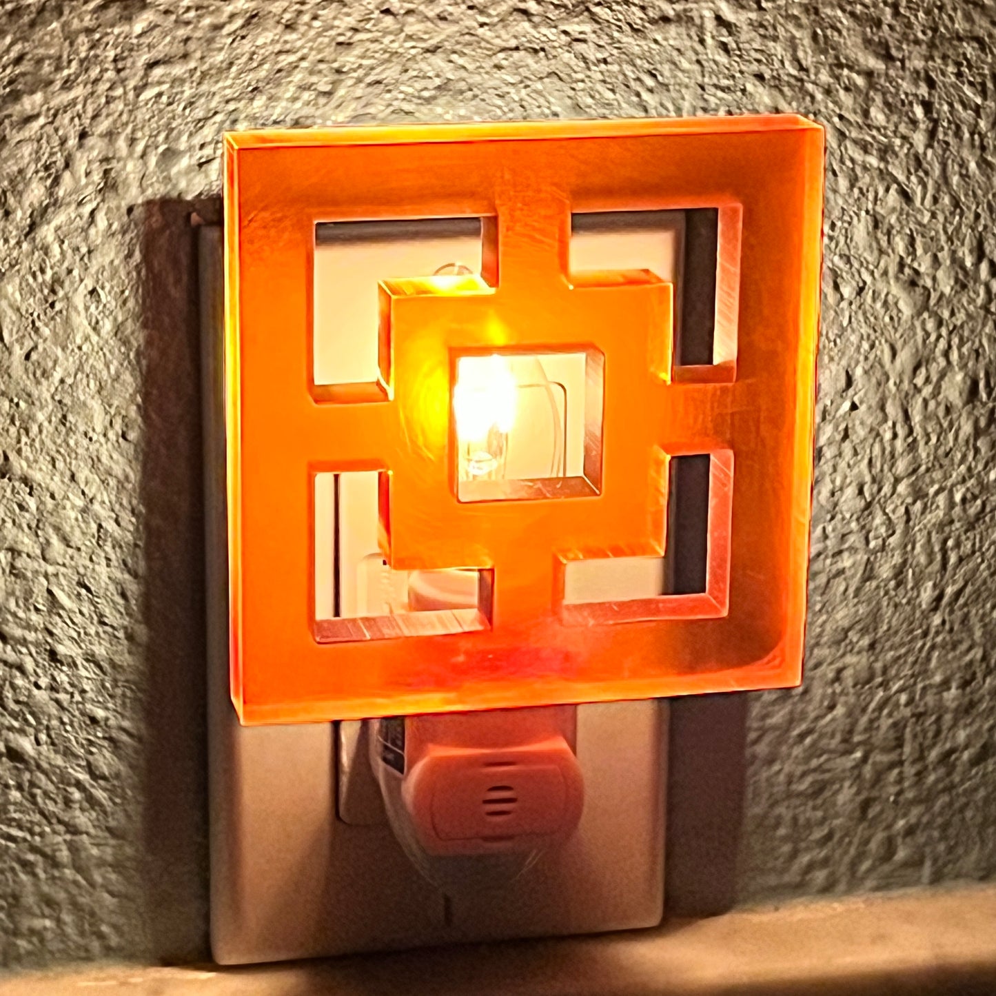 Breeze Block Nightlights - Minty's Design