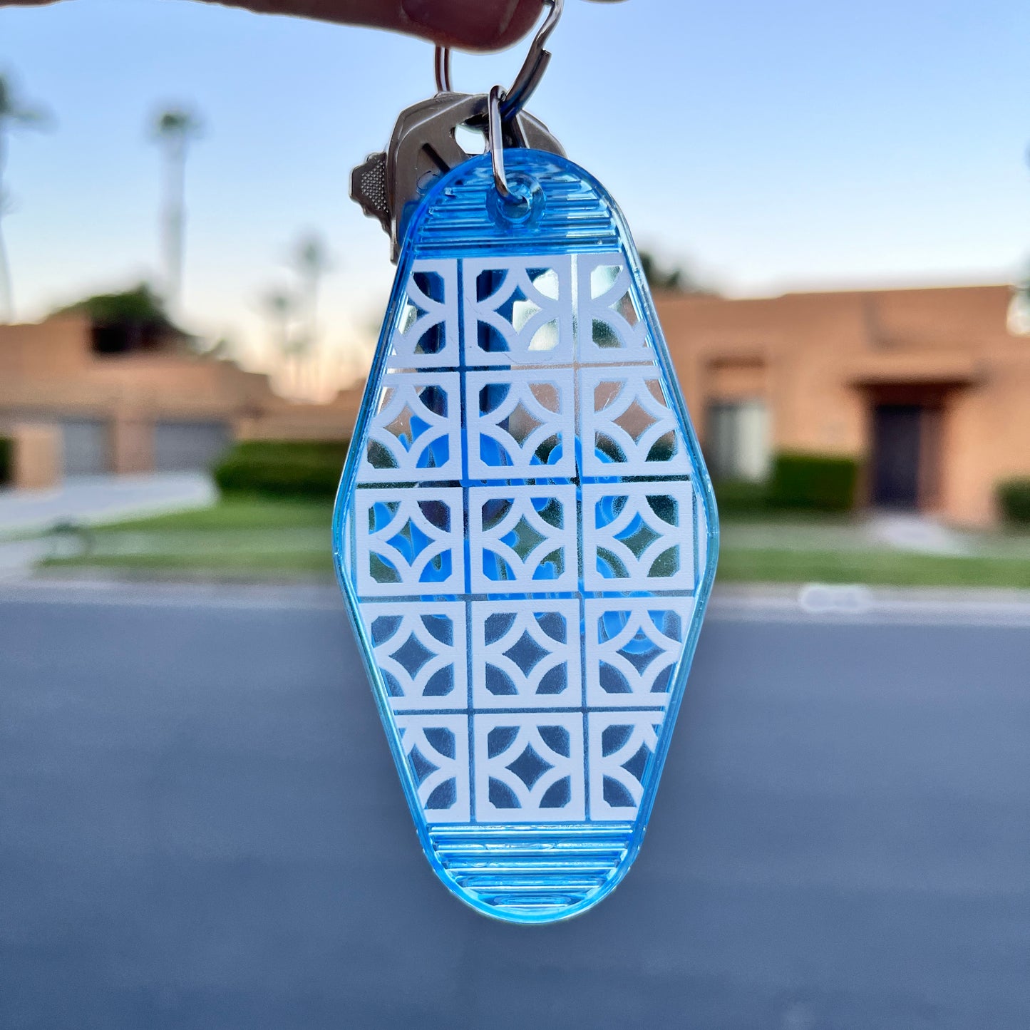 Palm Springs Motel keychain