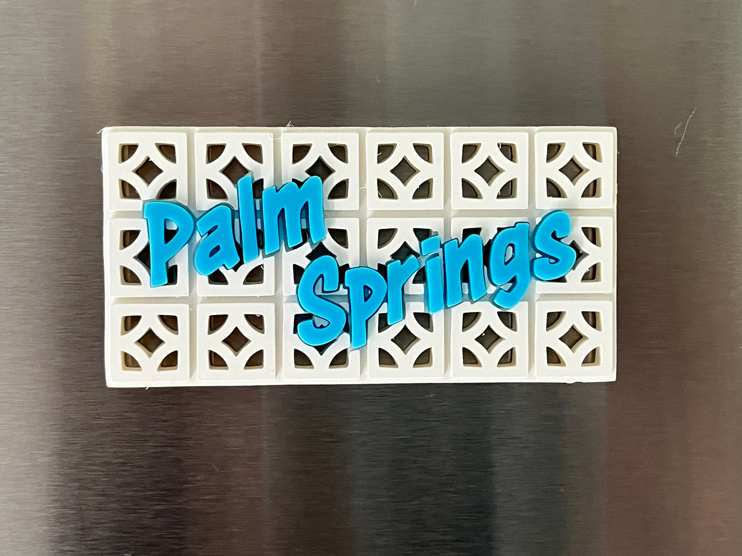 Palm Springs 3D Magnet