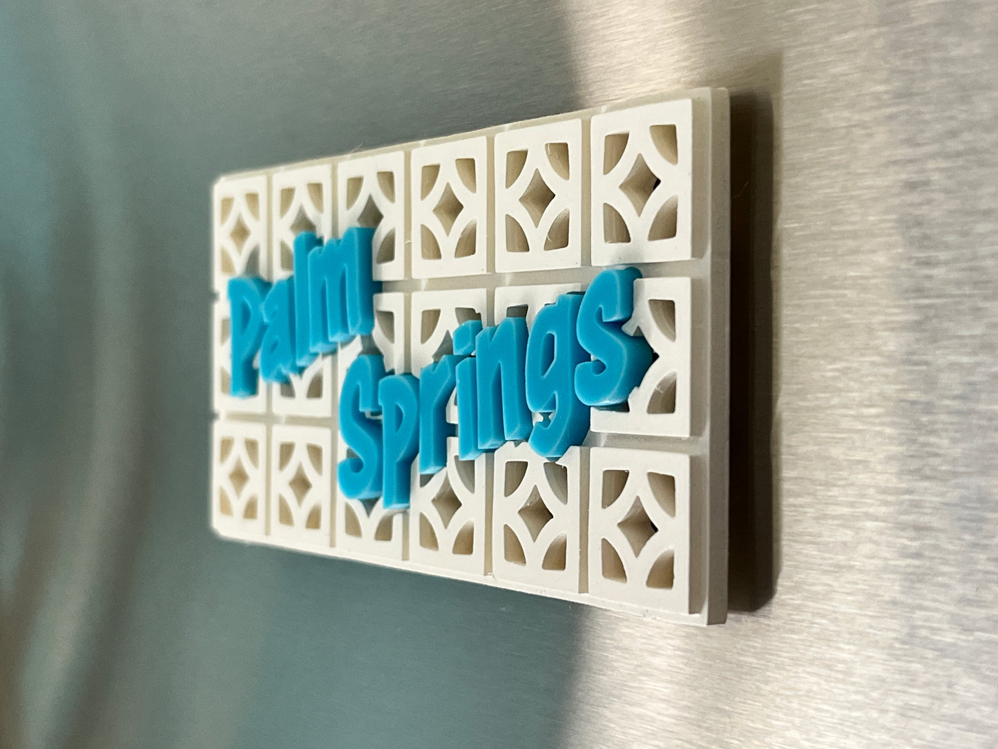 Palm Springs 3D Magnet