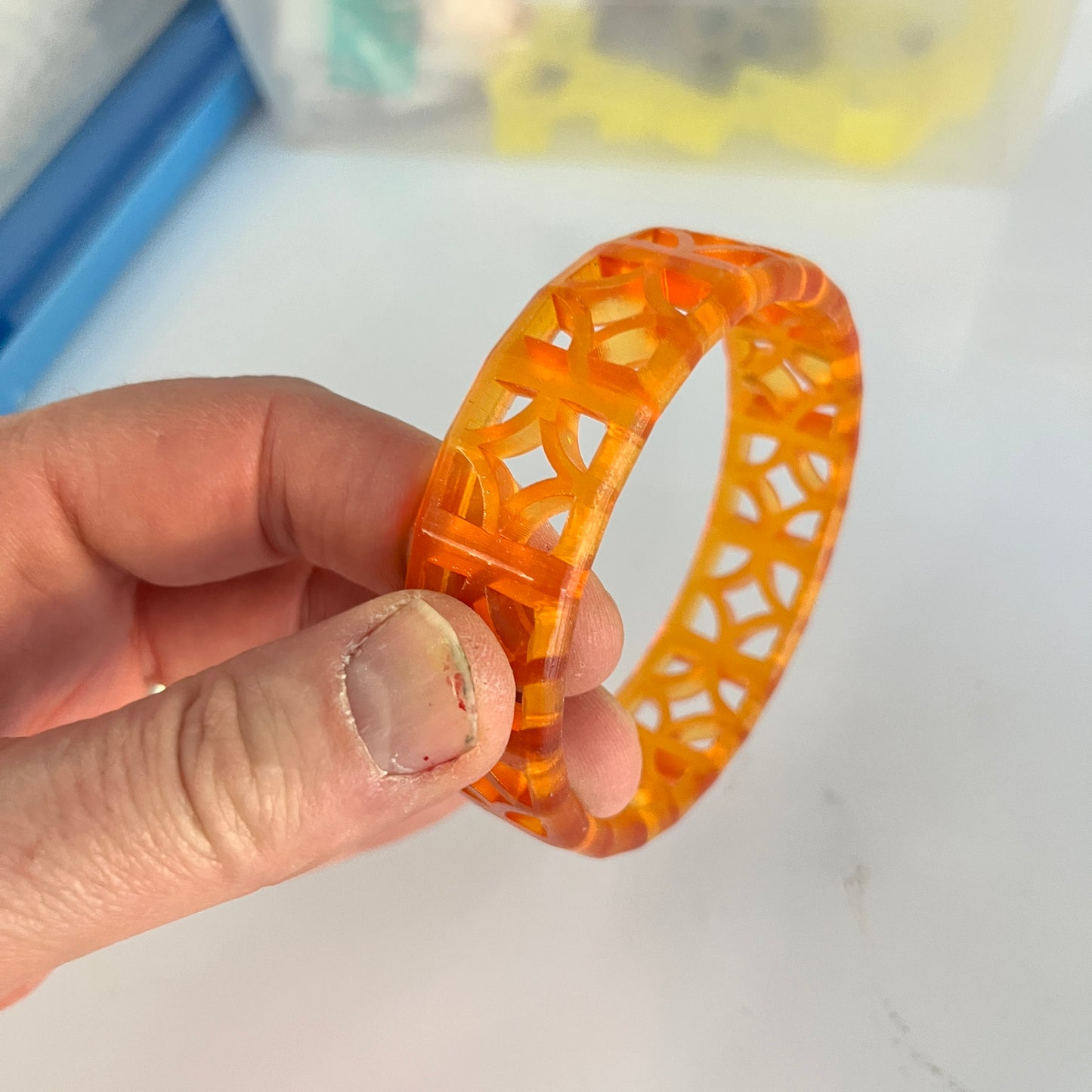 Bangle bracelet - Minty's Design