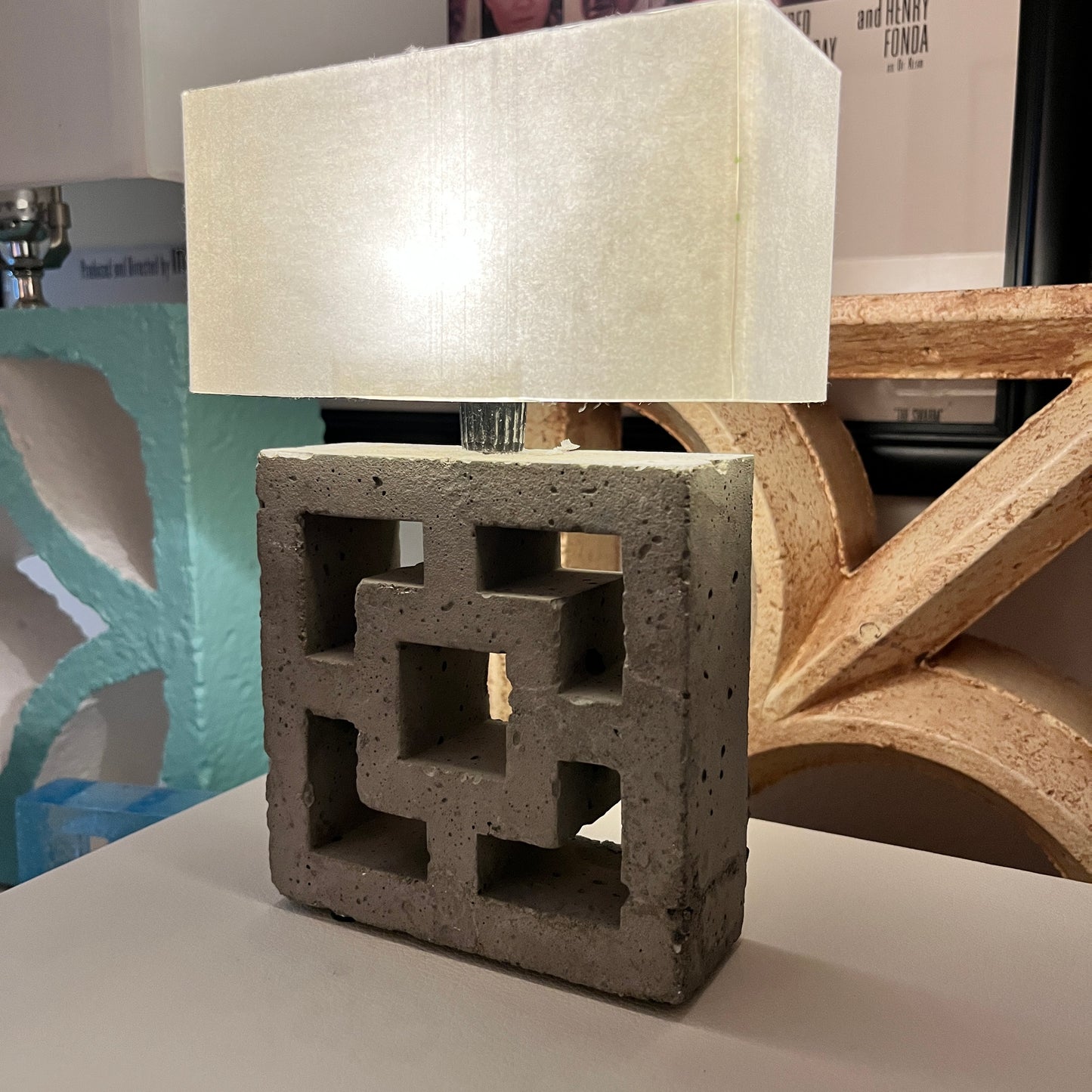 Mini Concrete lamp