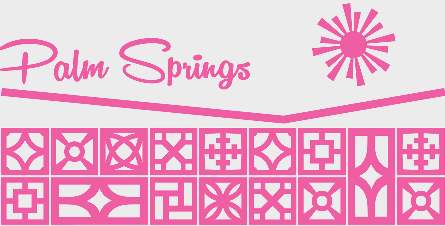 Roofline Mug - Pink - Minty's Design