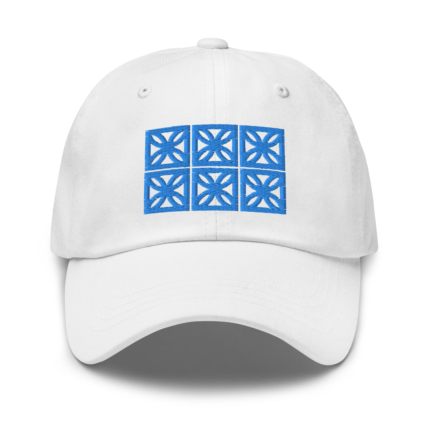 Six Blocks Cap - Sunflower Blue