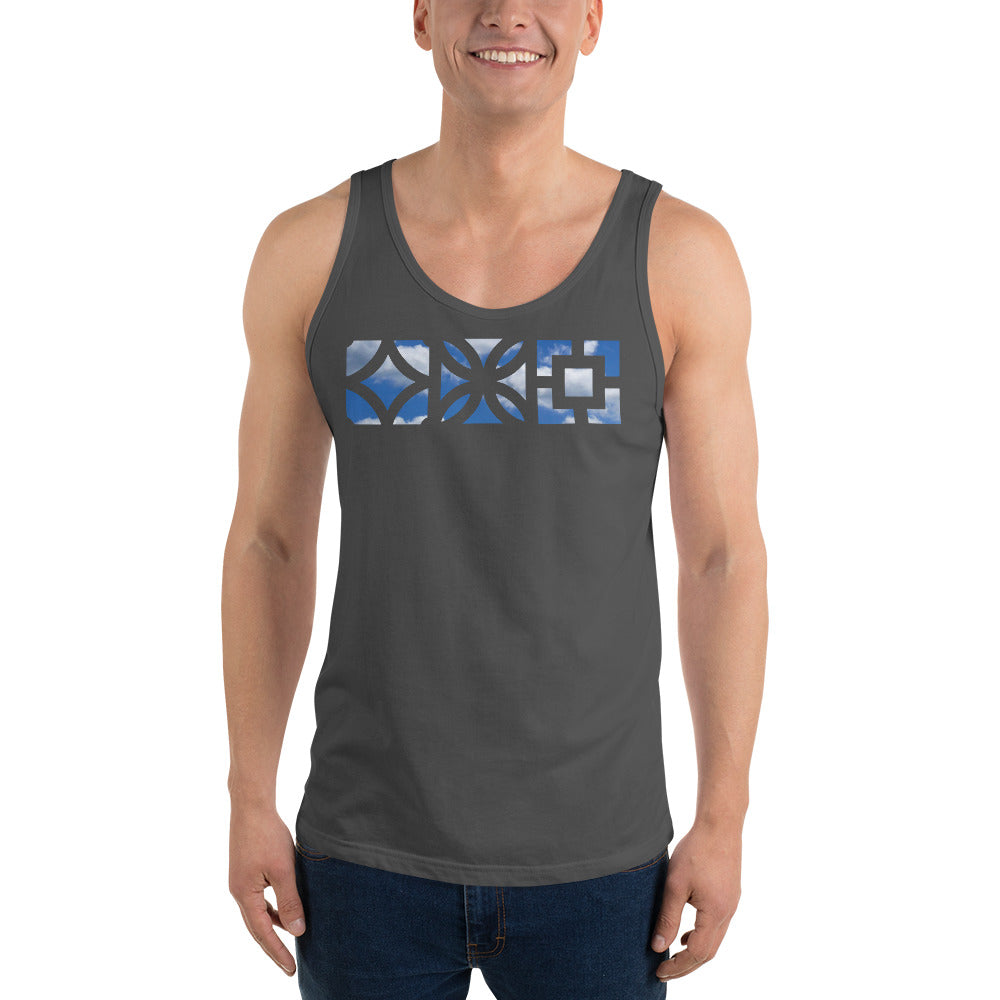 "Sky" Breeze Block Tank Top