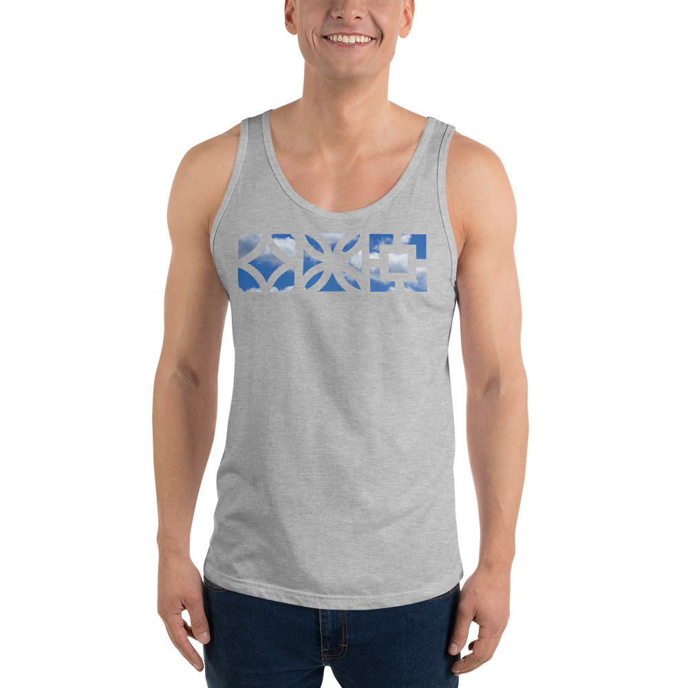 "Sky" Breeze Block Tank Top