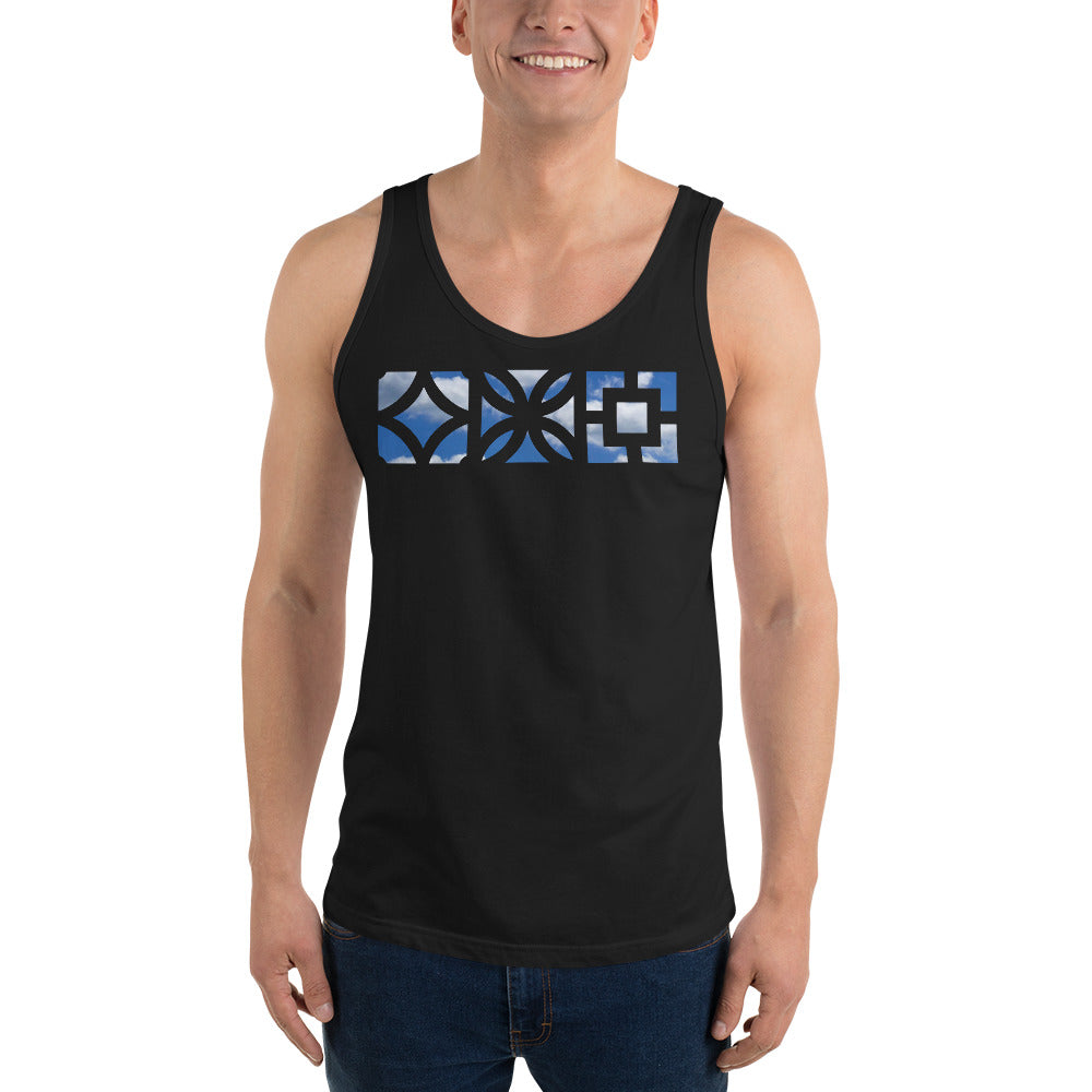 "Sky" Breeze Block Tank Top