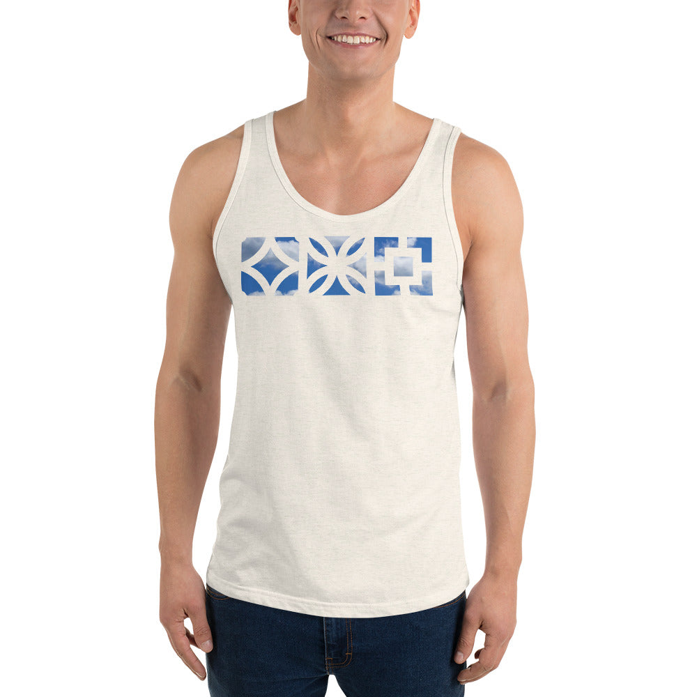 "Sky" Breeze Block Tank Top