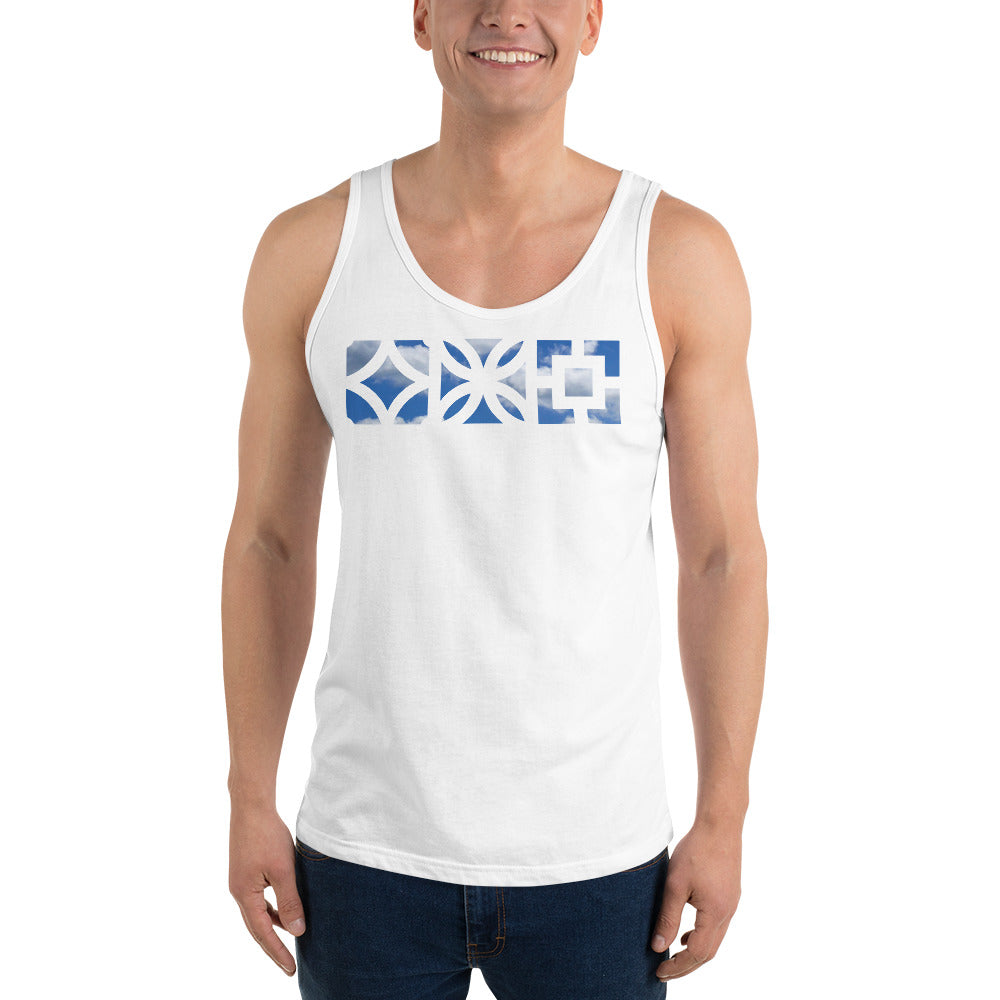 "Sky" Breeze Block Tank Top