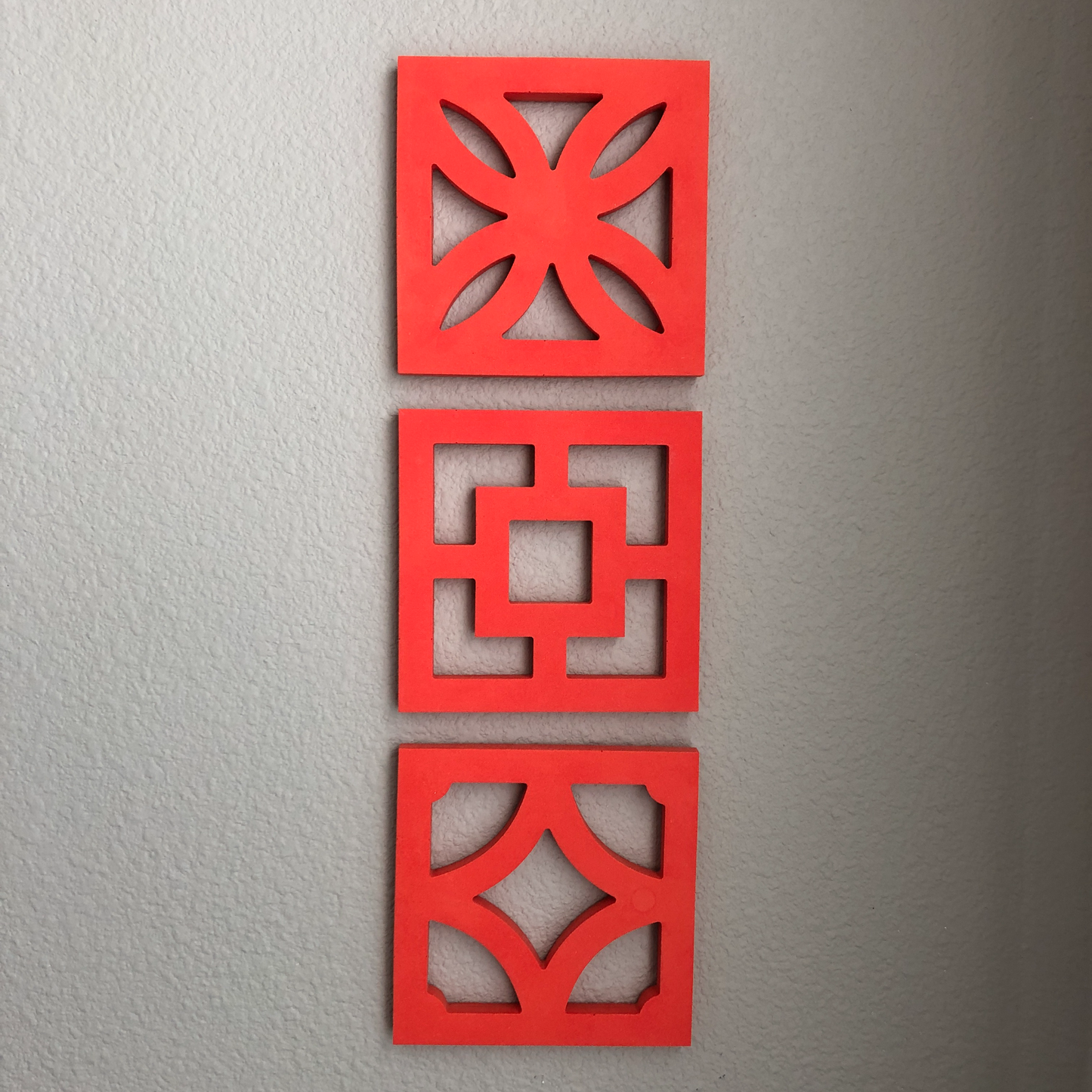 Breeze Block Wall Hangings
