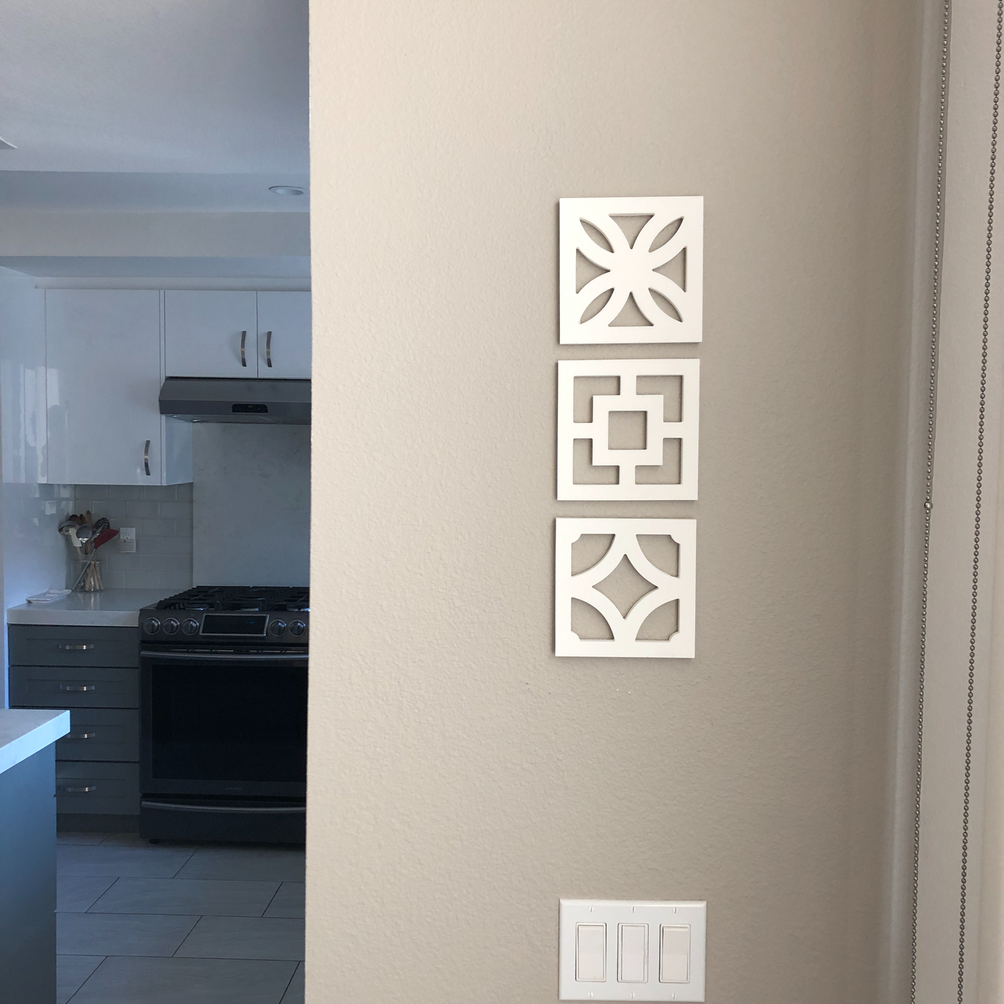 Breeze Block Wall Hangings