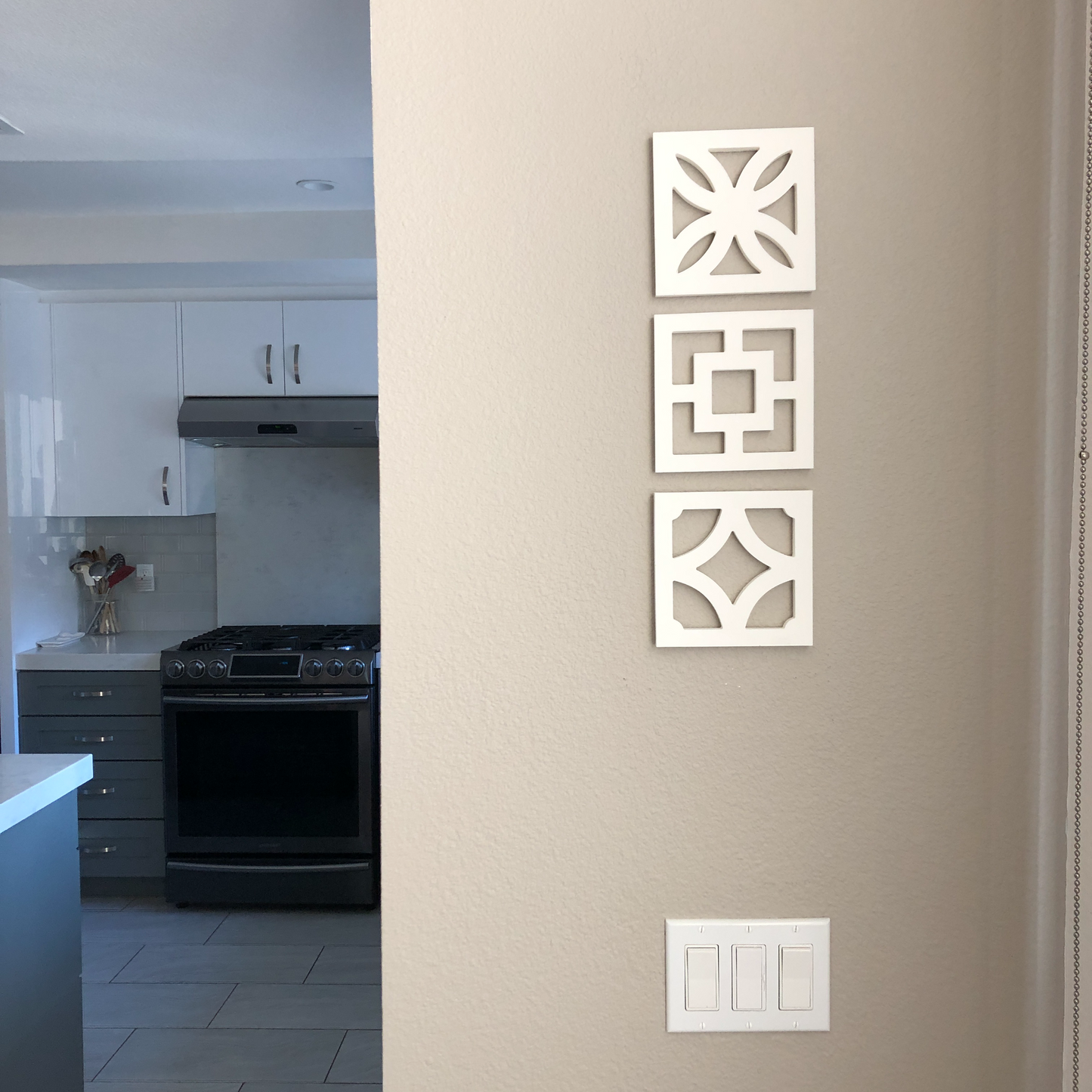Breeze Block Wall Hangings