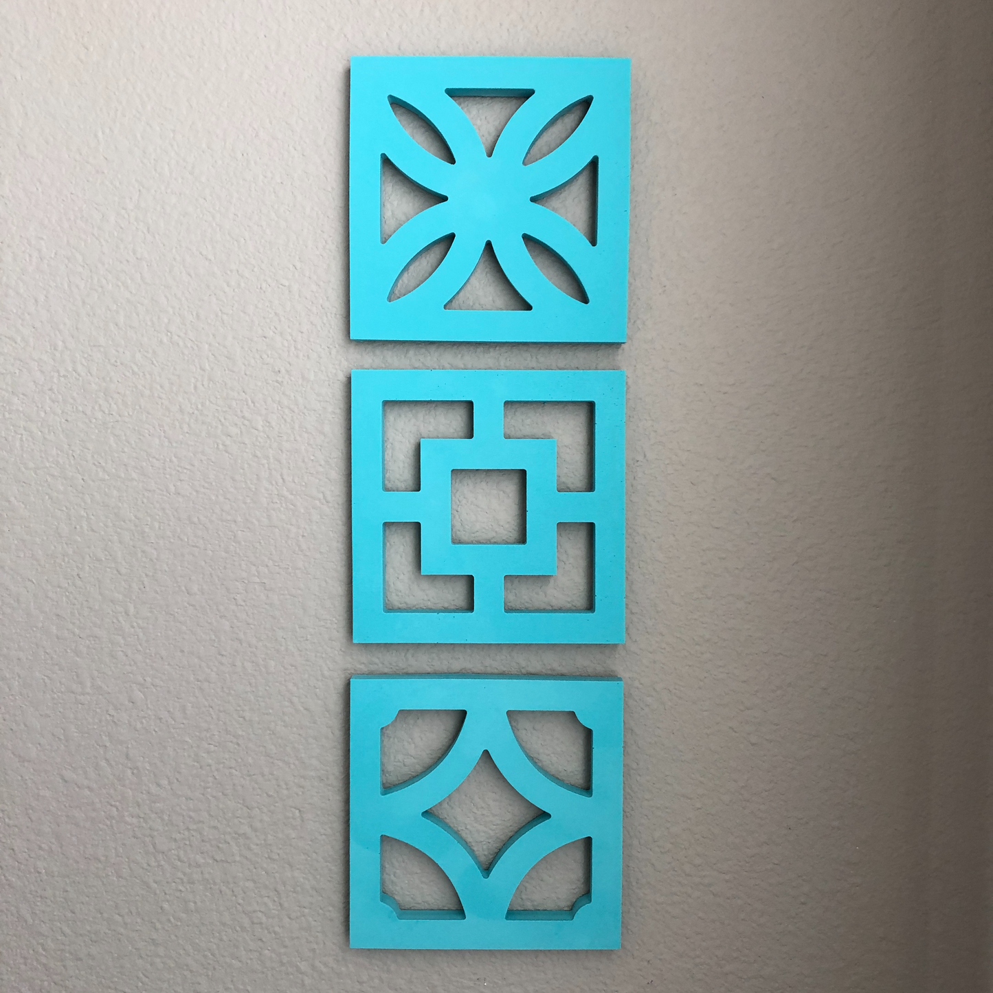 Breeze Block Wall Hangings