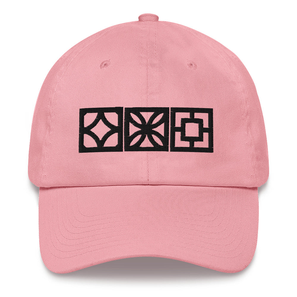 "Triple Play" Cap - Black Blocks