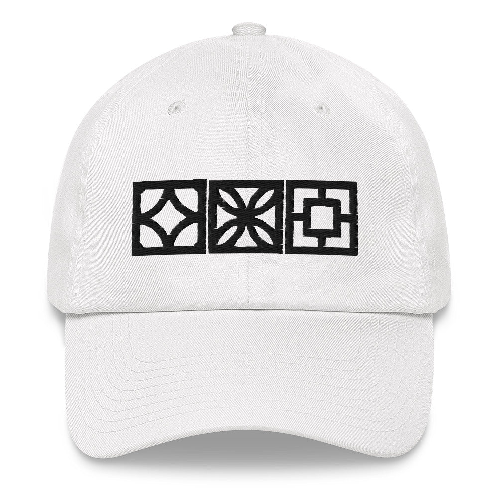 "Triple Play" Cap - Black Blocks