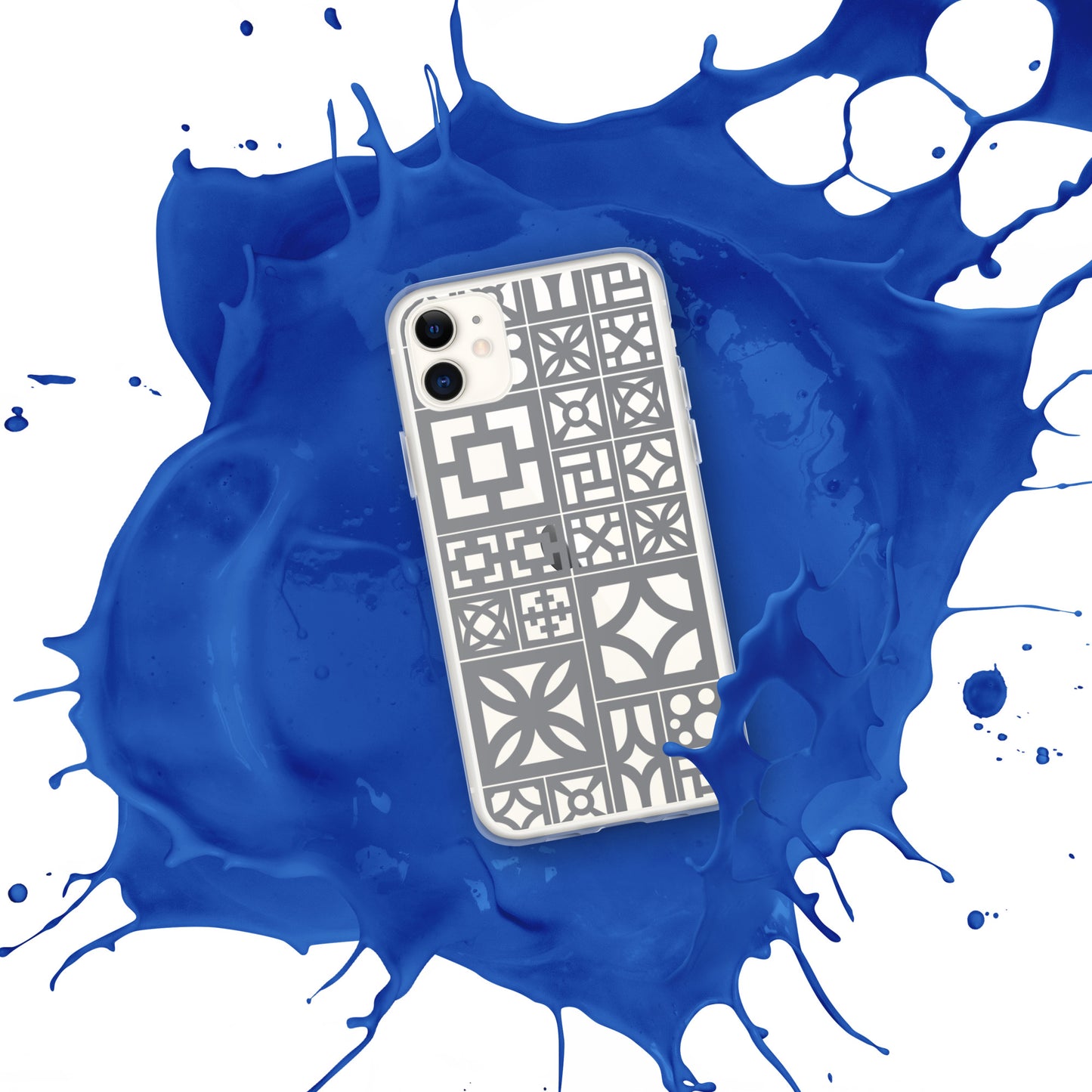 iPhone Breeze Blocks "Motif" Case - Grey