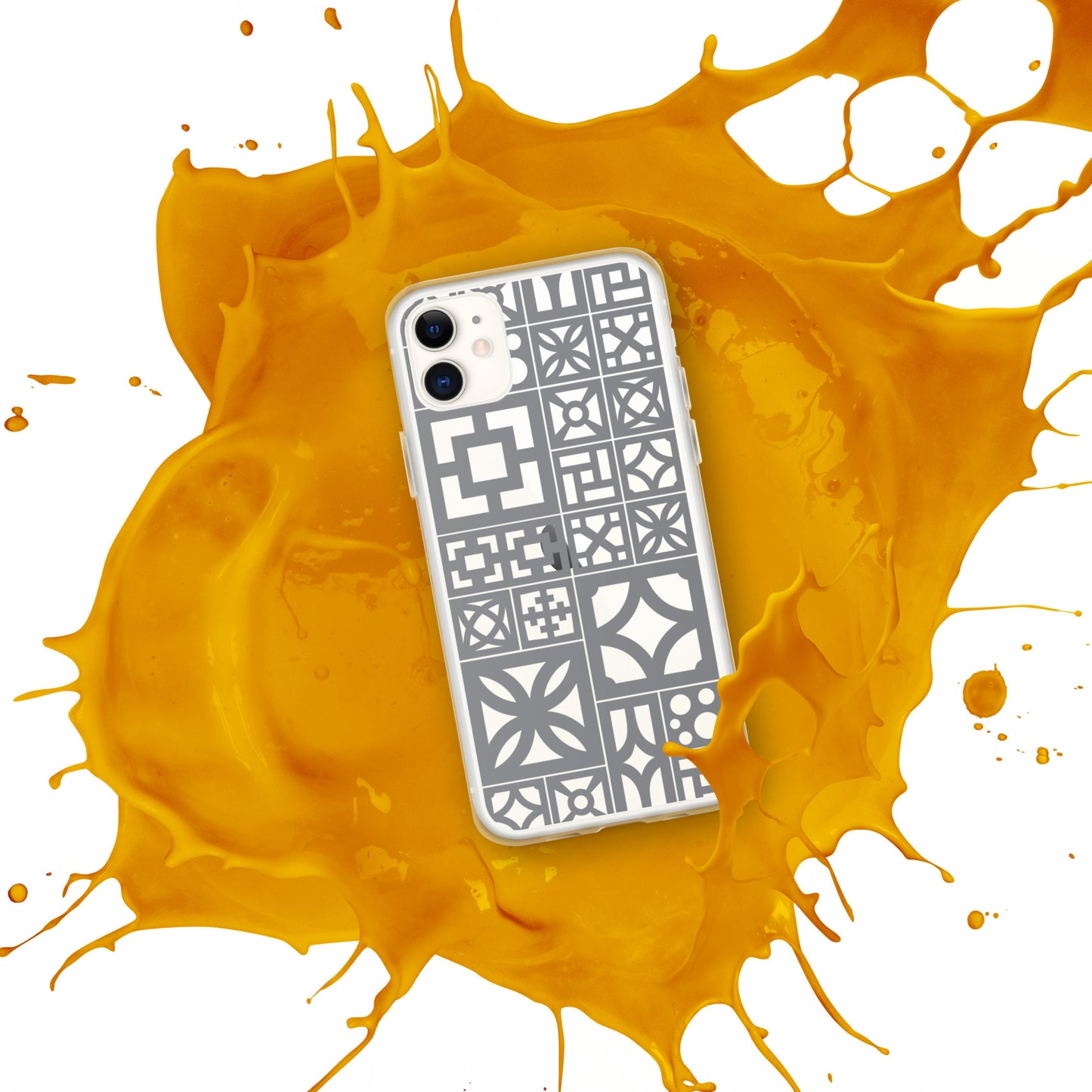 iPhone Breeze Blocks "Motif" Case - Grey