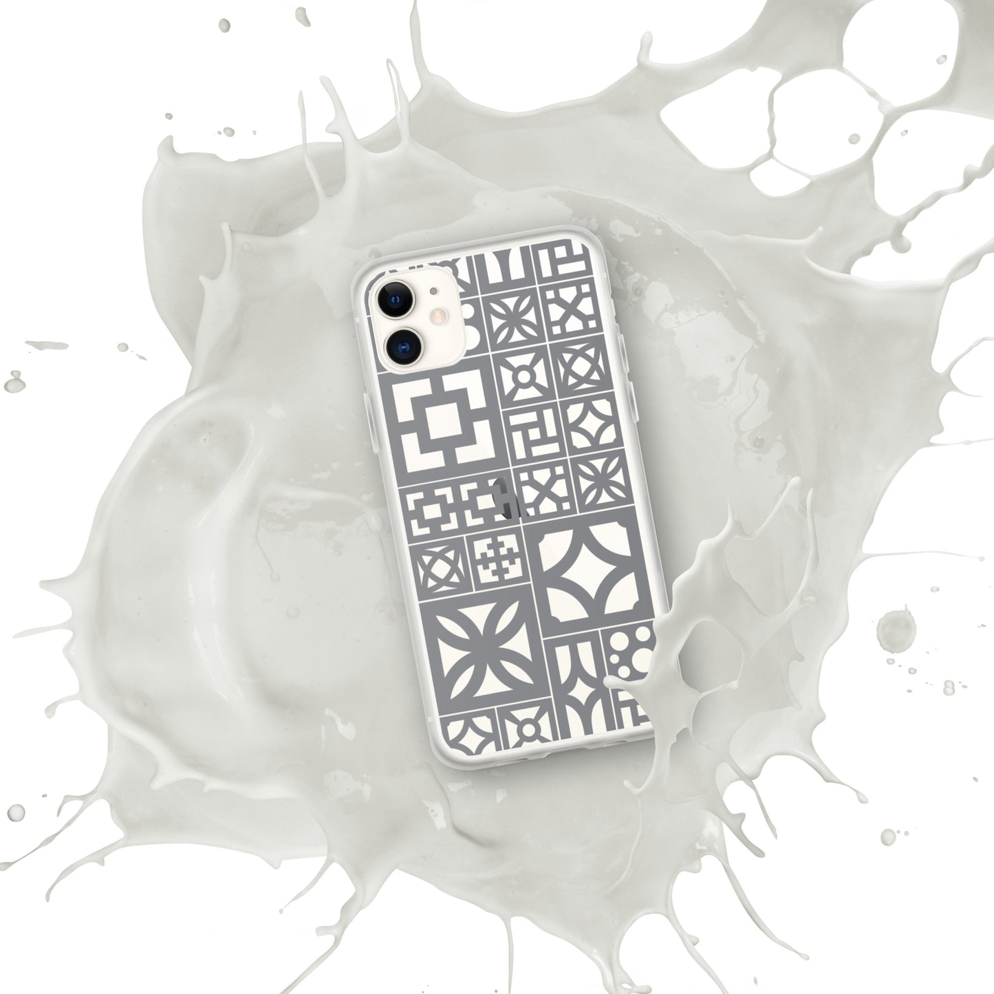 iPhone Breeze Blocks "Motif" Case - Grey