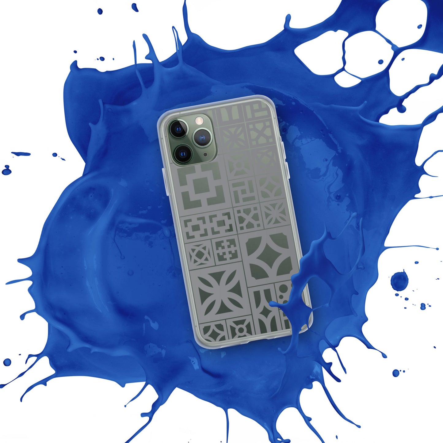 iPhone Breeze Blocks "Motif" Case - Grey