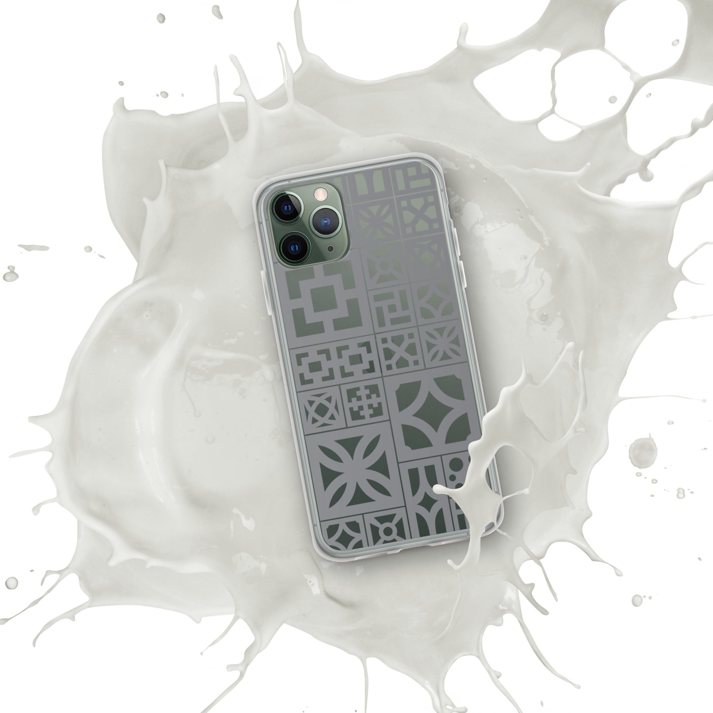 iPhone Breeze Blocks "Motif" Case - Grey