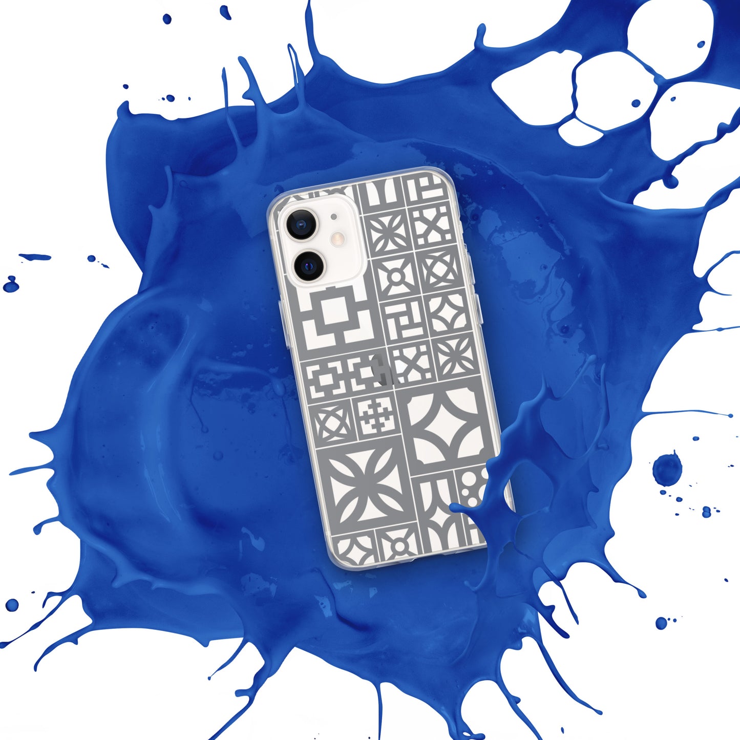 iPhone Breeze Blocks "Motif" Case - Grey