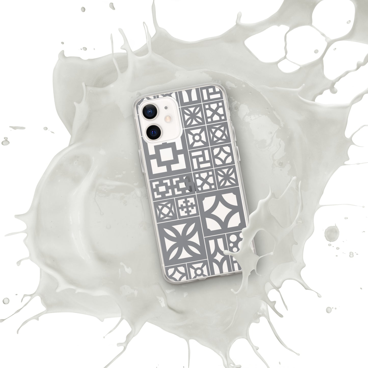 iPhone Breeze Blocks "Motif" Case - Grey