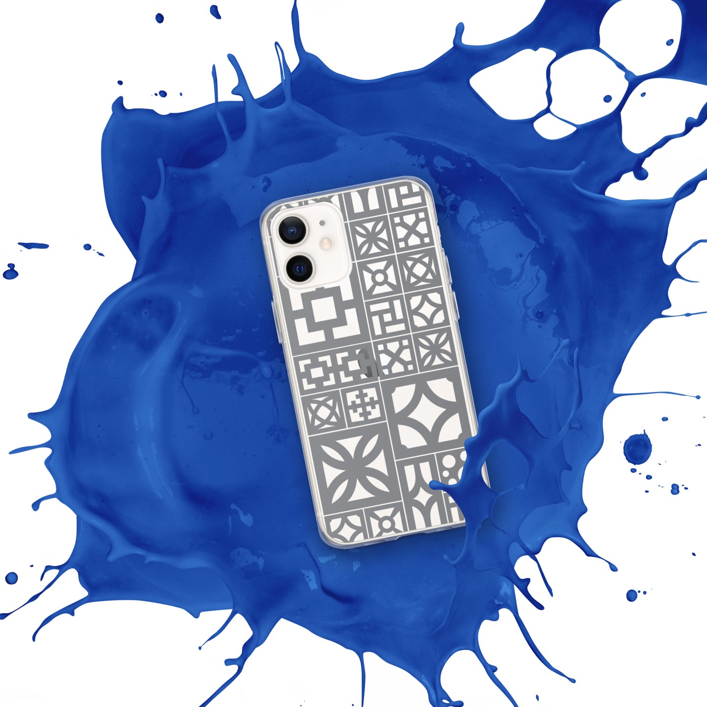 iPhone Breeze Blocks "Motif" Case - Grey