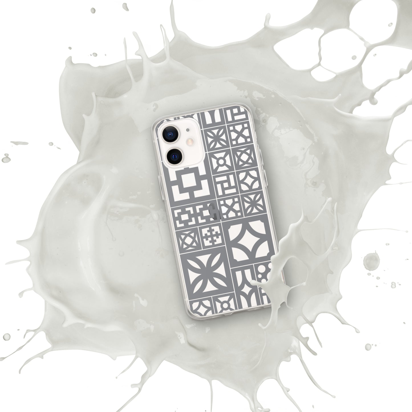 iPhone Breeze Blocks "Motif" Case - Grey