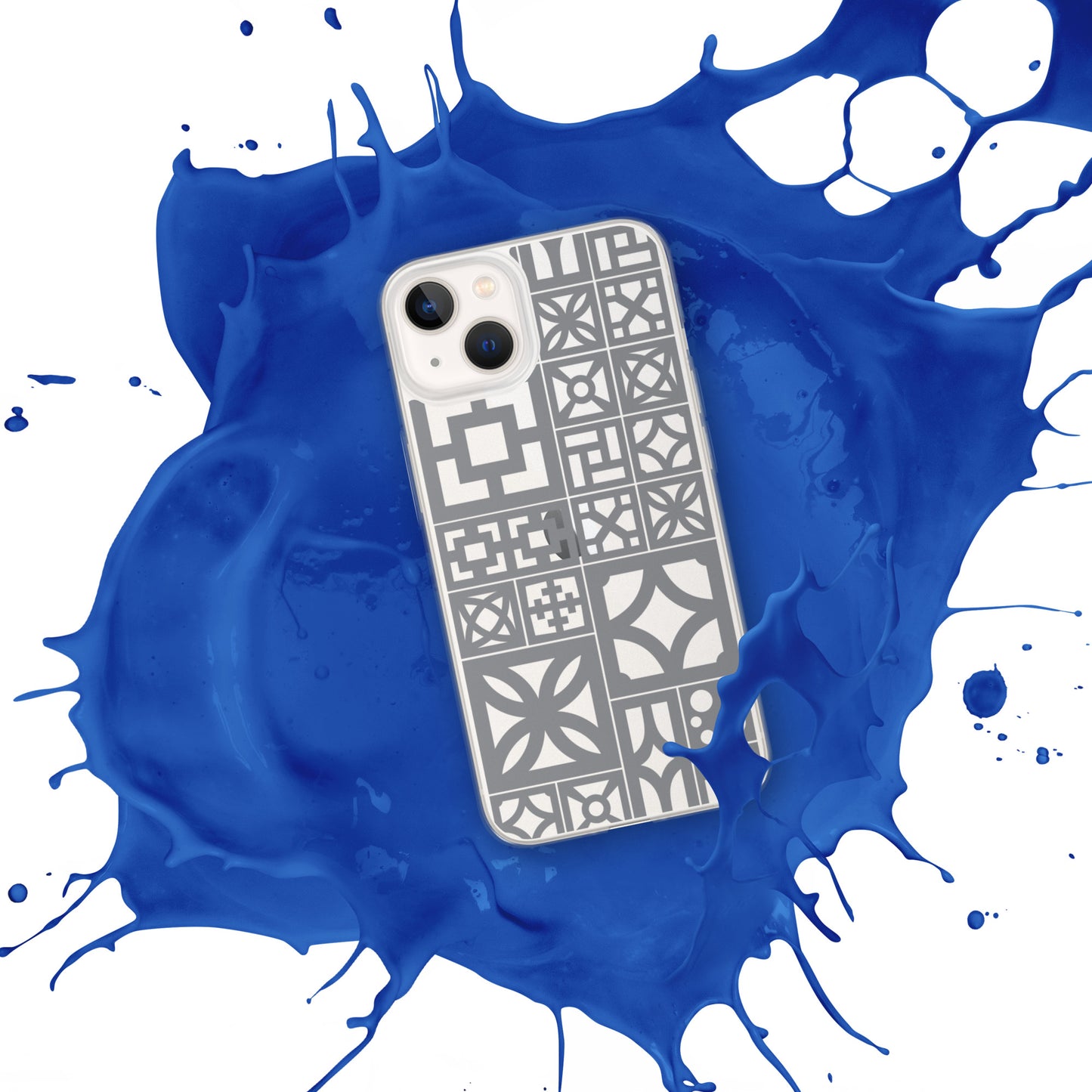 iPhone Breeze Blocks "Motif" Case - Grey