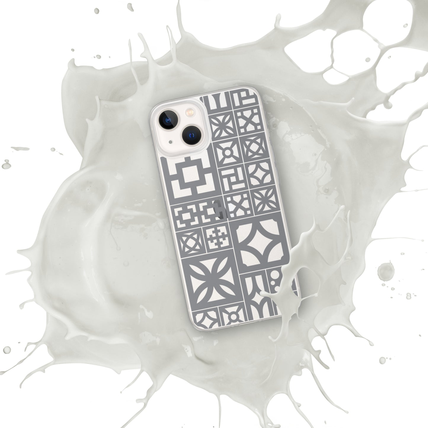 iPhone Breeze Blocks "Motif" Case - Grey