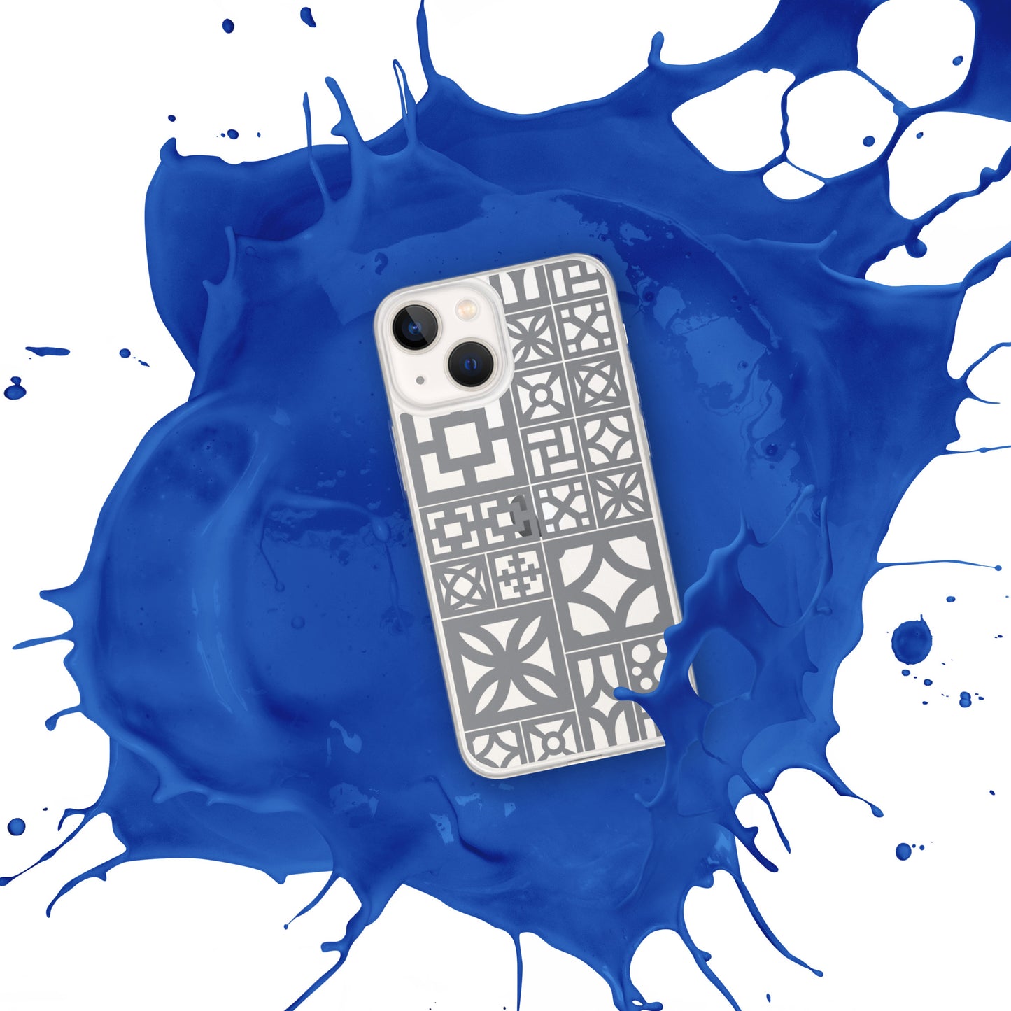 iPhone Breeze Blocks "Motif" Case - Grey