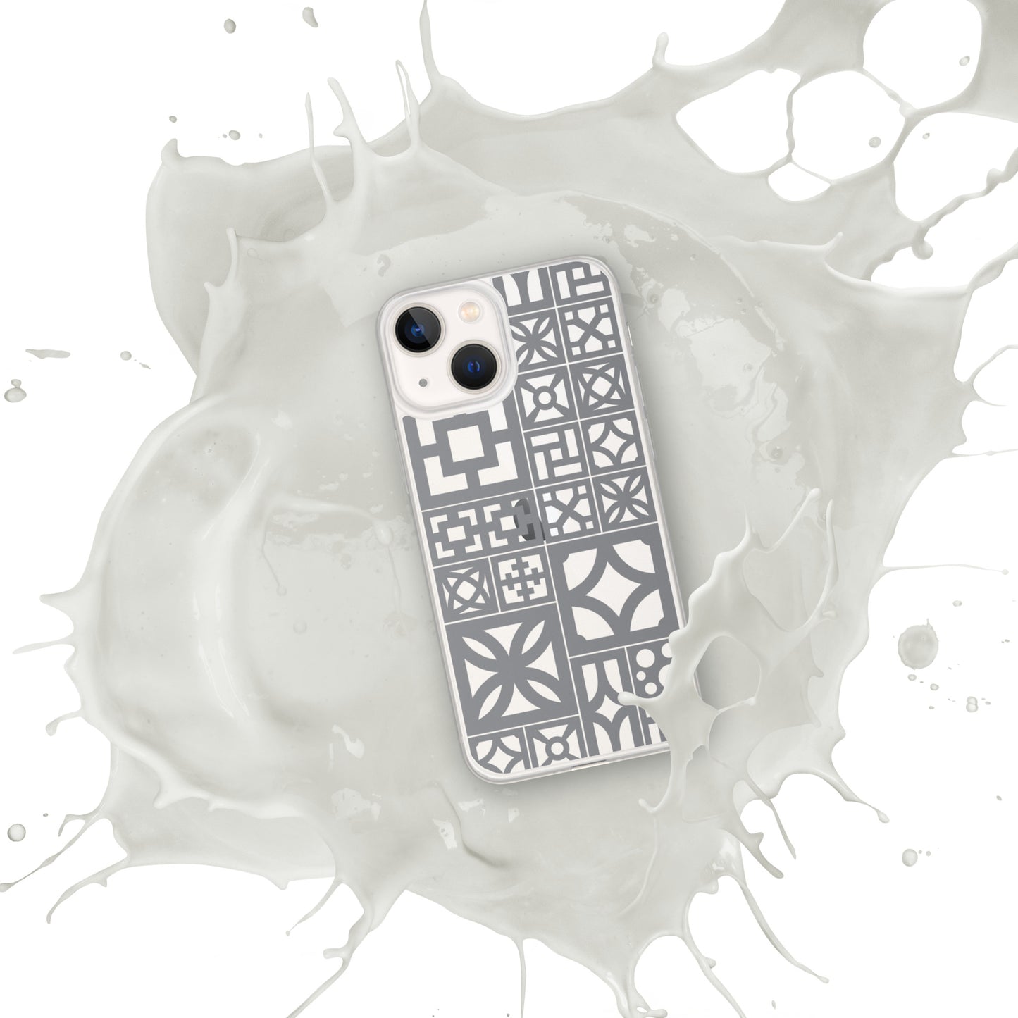 iPhone Breeze Blocks "Motif" Case - Grey