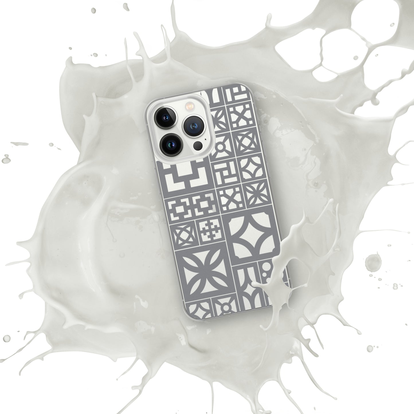iPhone Breeze Blocks "Motif" Case - Grey
