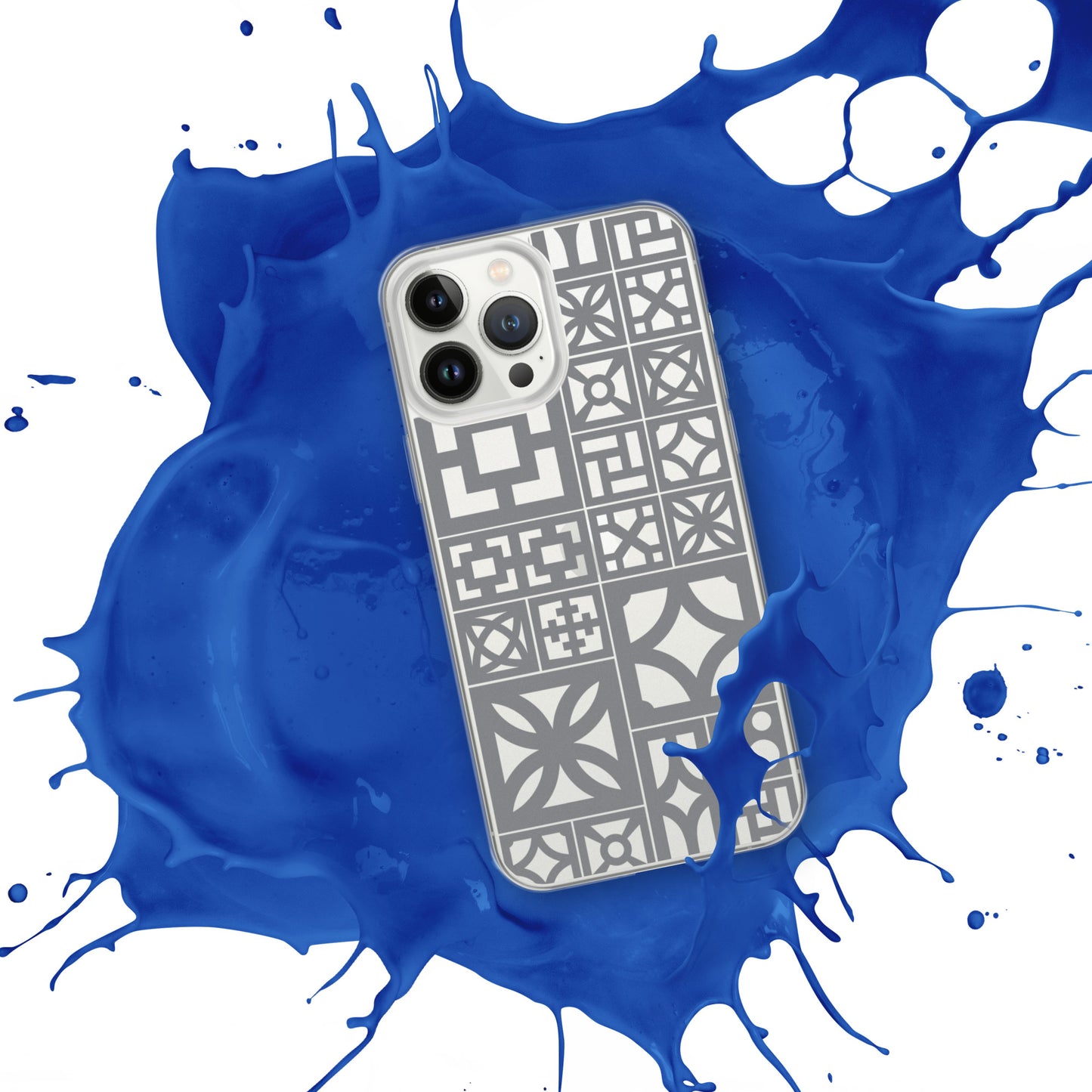 iPhone Breeze Blocks "Motif" Case - Grey