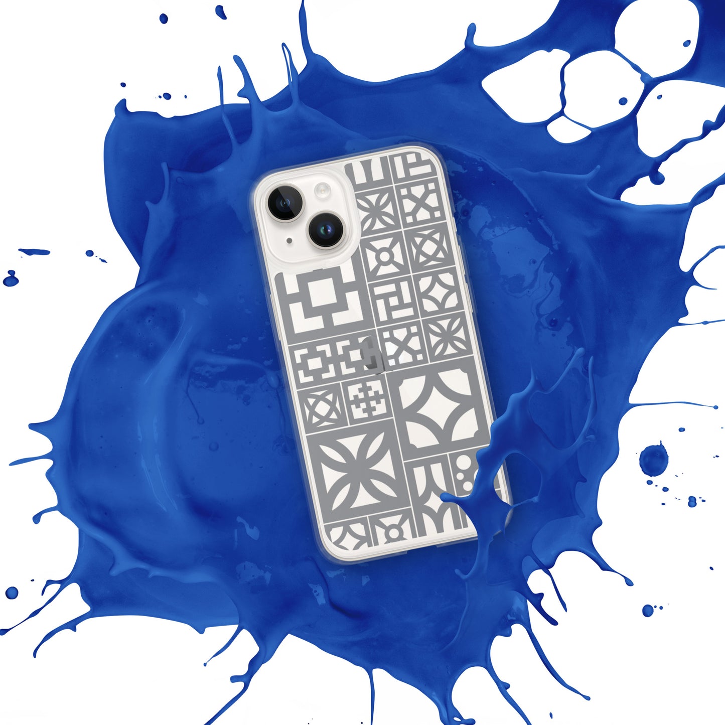 iPhone Breeze Blocks "Motif" Case - Grey