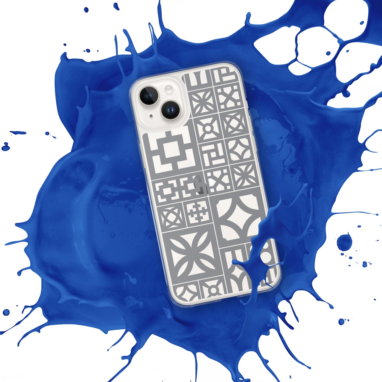 iPhone Breeze Blocks "Motif" Case - Grey