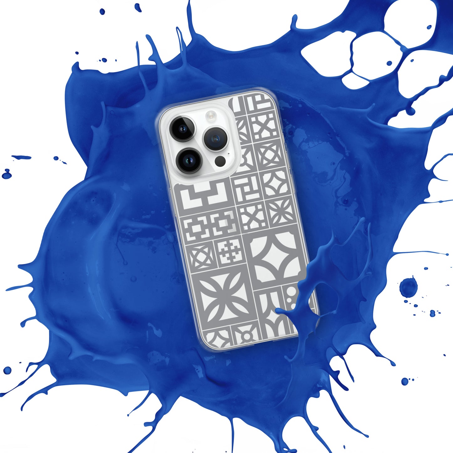 iPhone Breeze Blocks "Motif" Case - Grey
