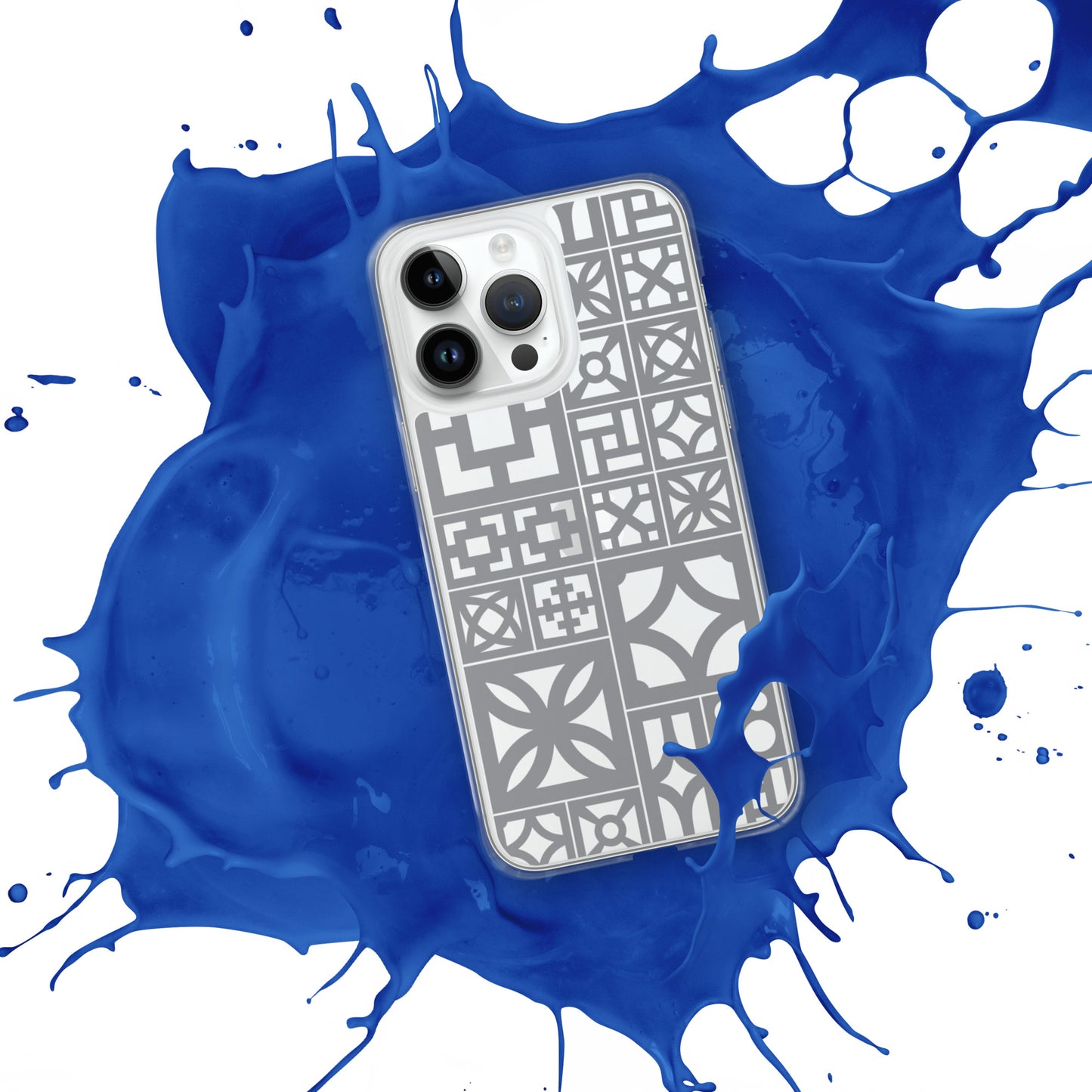 iPhone Breeze Blocks "Motif" Case - Grey