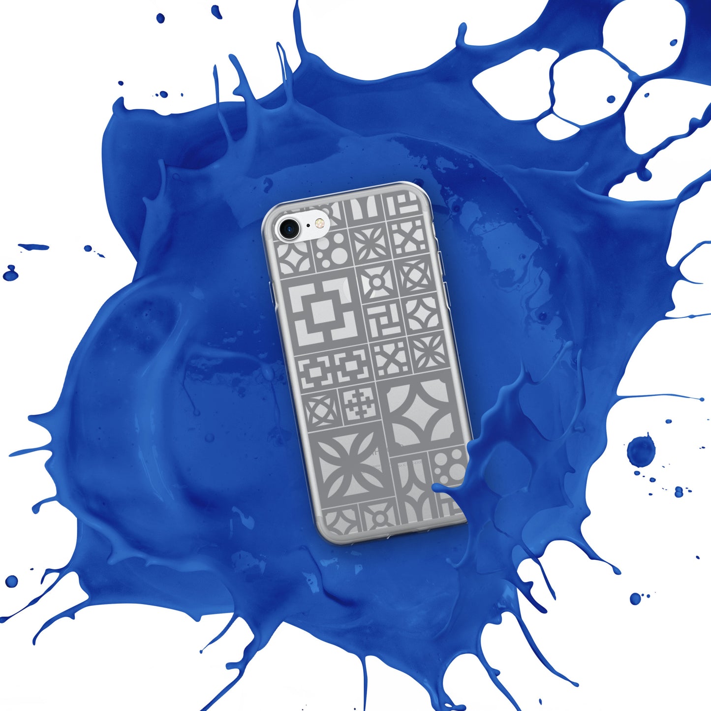 iPhone Breeze Blocks "Motif" Case - Grey