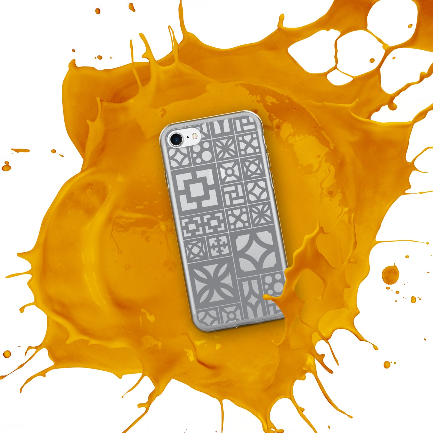 iPhone Breeze Blocks "Motif" Case - Grey