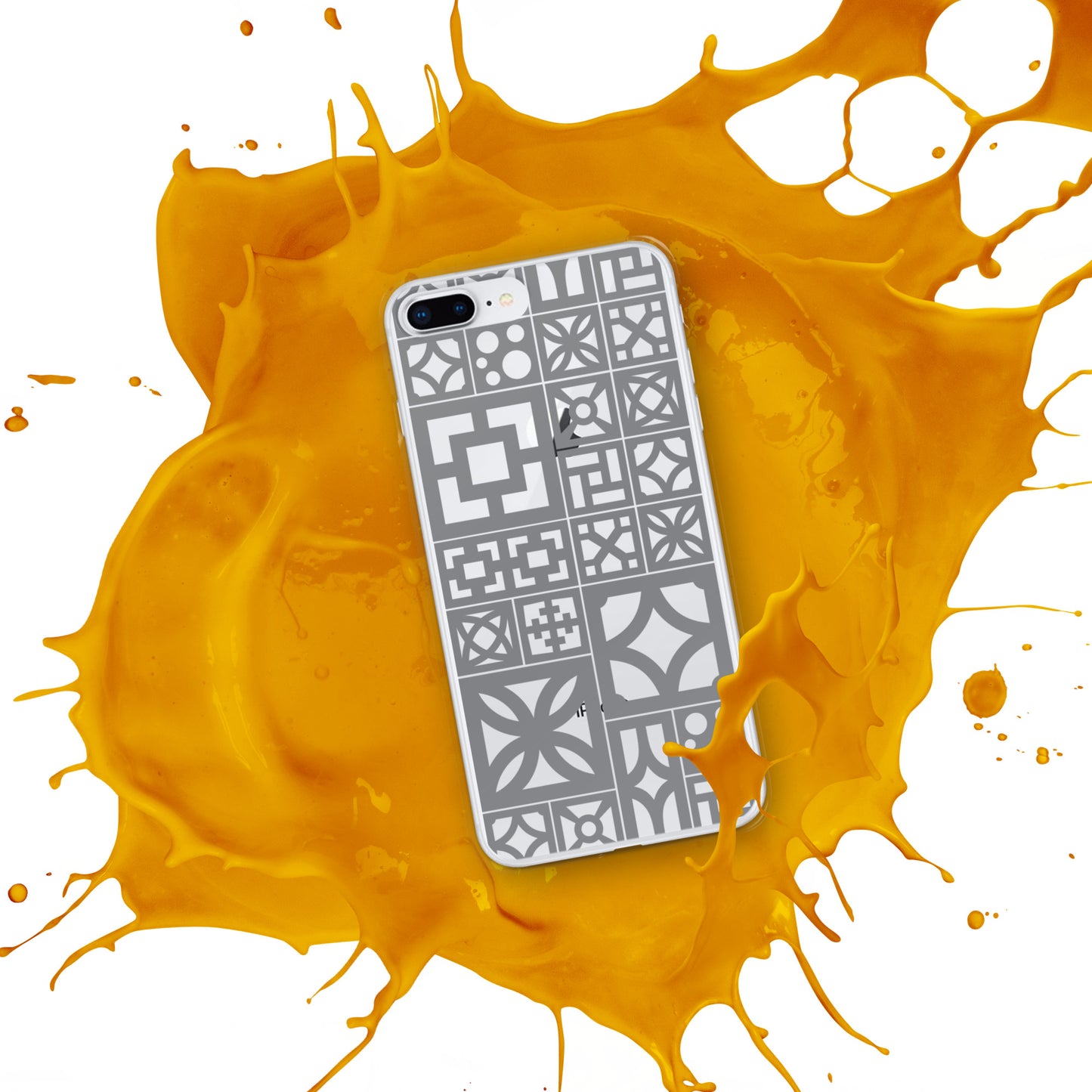 iPhone Breeze Blocks "Motif" Case - Grey
