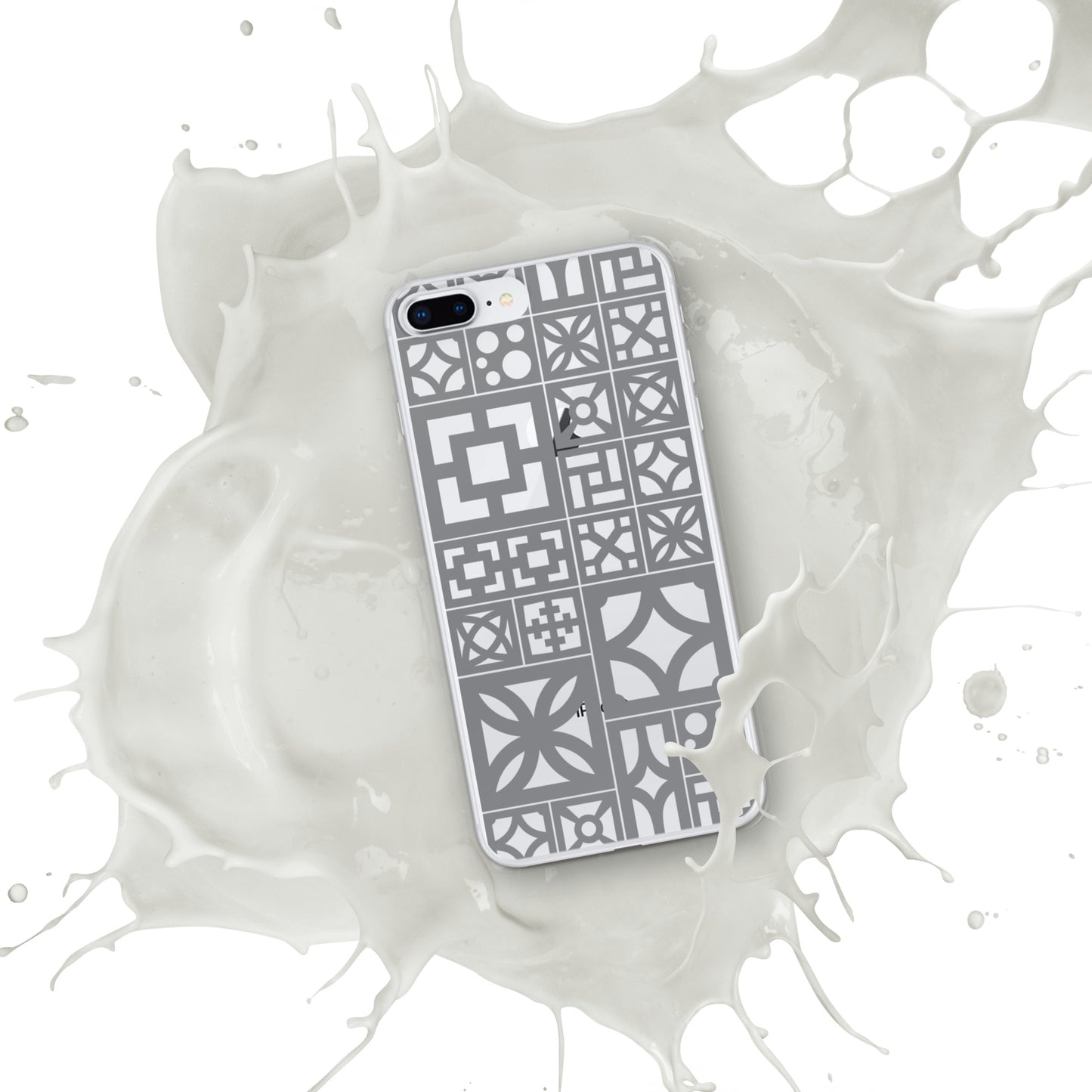 iPhone Breeze Blocks "Motif" Case - Grey