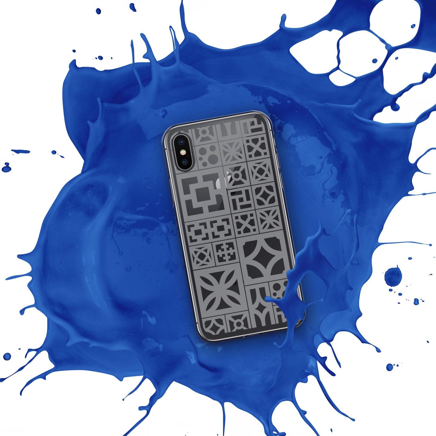 iPhone Breeze Blocks "Motif" Case - Grey
