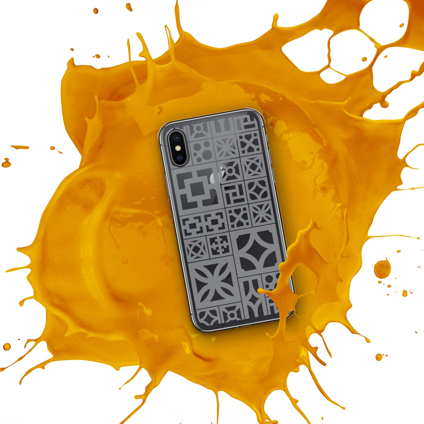 iPhone Breeze Blocks "Motif" Case - Grey