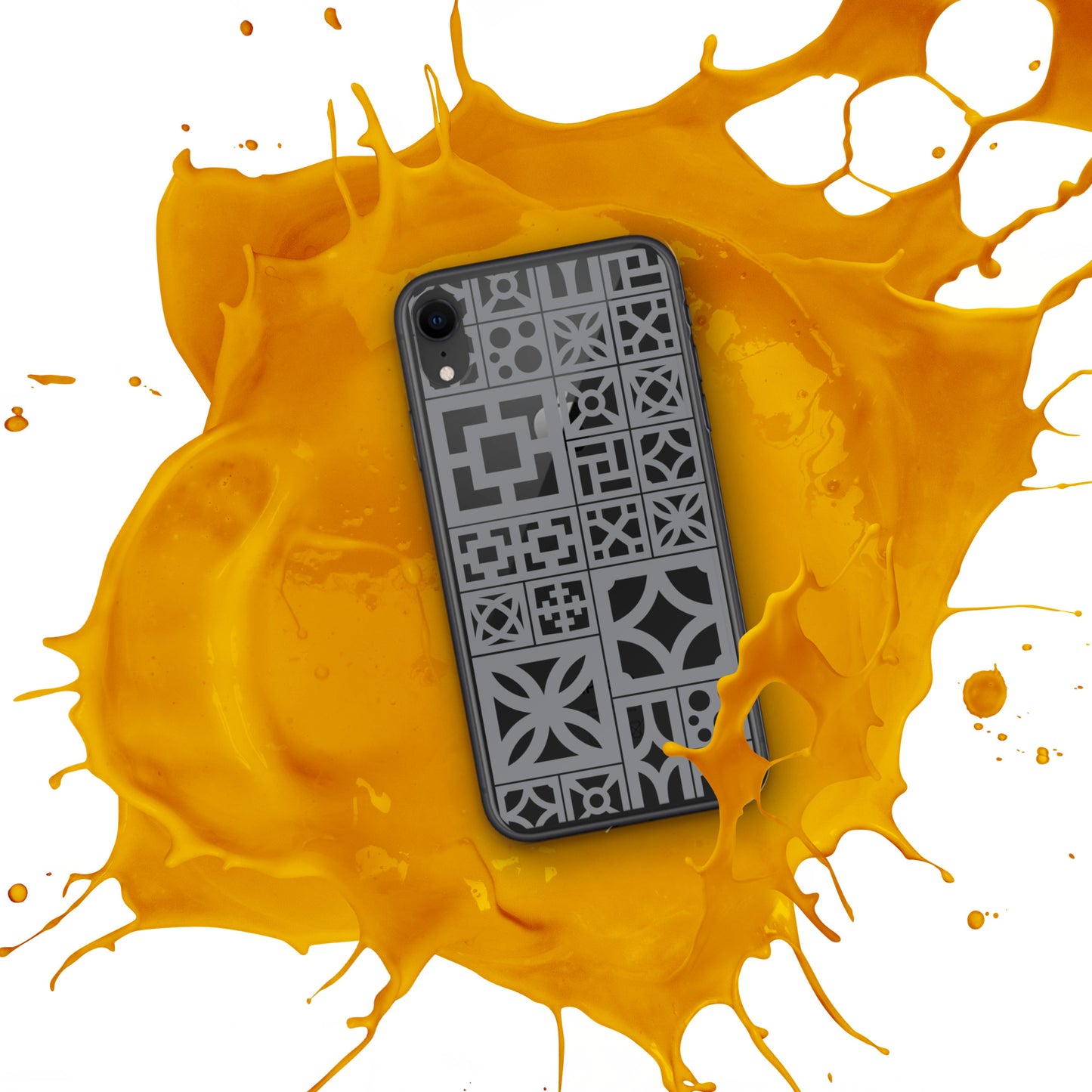 iPhone Breeze Blocks "Motif" Case - Grey