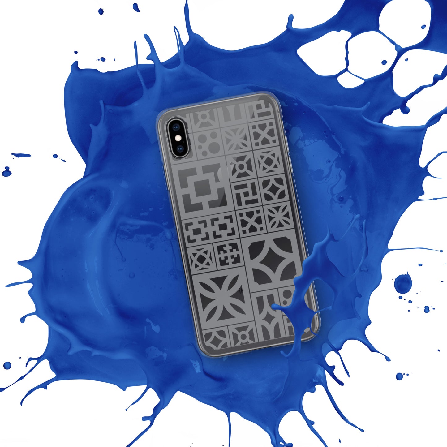 iPhone Breeze Blocks "Motif" Case - Grey