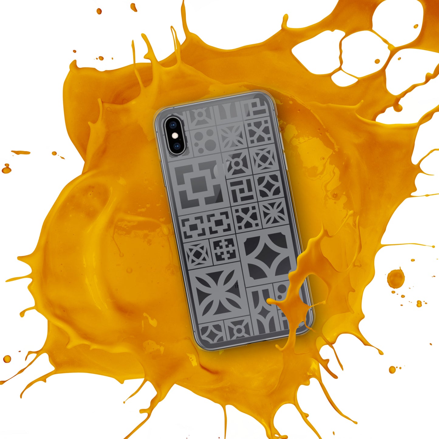 iPhone Breeze Blocks "Motif" Case - Grey