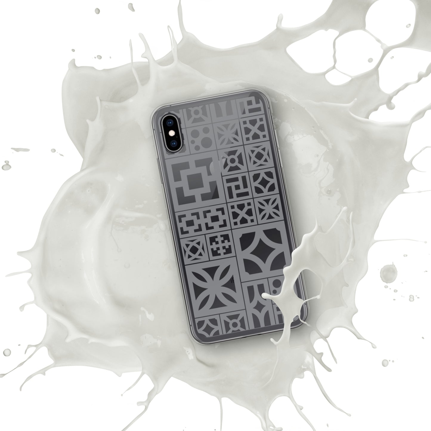 iPhone Breeze Blocks "Motif" Case - Grey