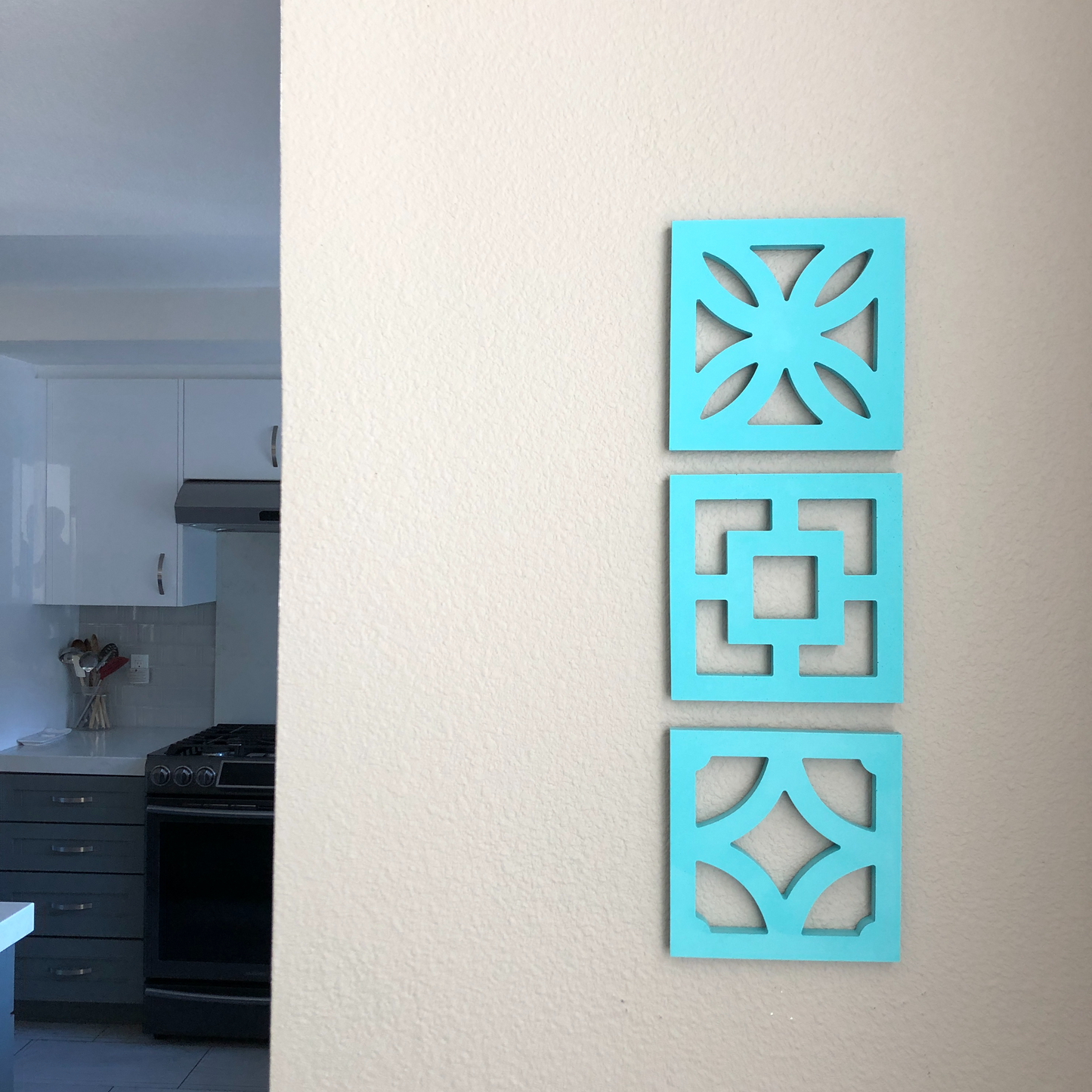 Breeze Block Wall Hangings